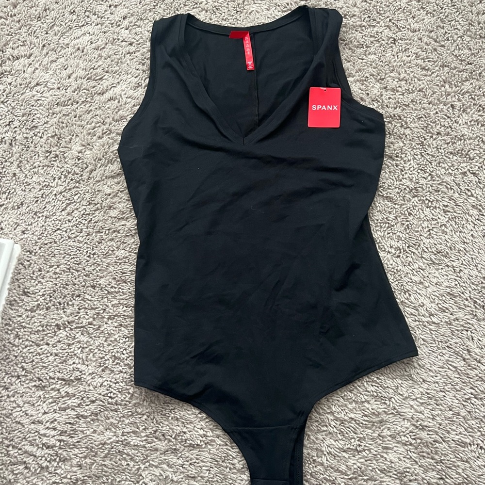SPANX Classic Black Bodysuit